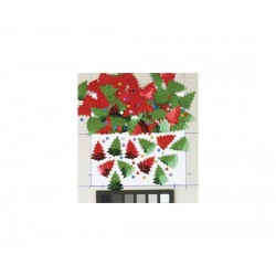 Κομφετί Christmas Trees Emb. Met. Mix 14g