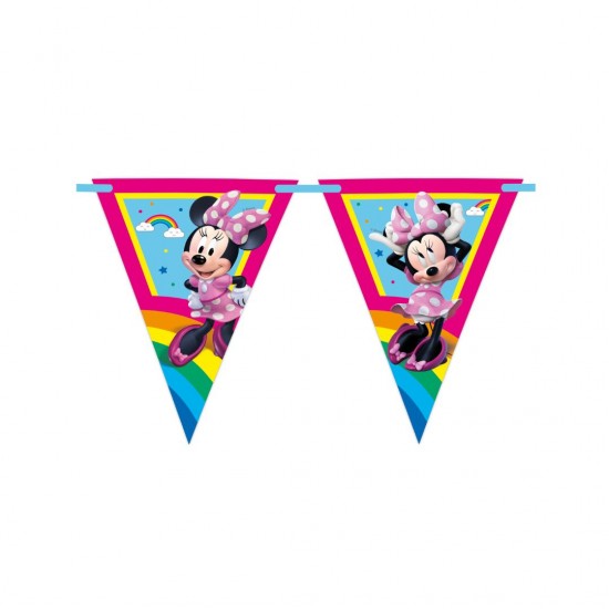 Τριγωνικά Σημαιάκια Minnie 230cm Τριγωνικά Σημαιάκια Minnie 230cm