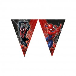Τριγωνικά Σημαιάκια Spiderman – World of Web 230cm