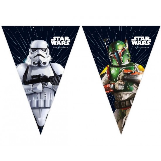 Τριγωνικά Σημαιάκια Star Wars Galaxy Τριγωνικά Σημαιάκια Star Wars Galaxy