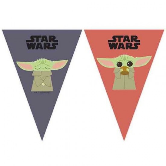Τριγωνικά Σημαιάκια Star Wars – The Mandalorian Τριγωνικά Σημαιάκια Star Wars – The Mandalorian