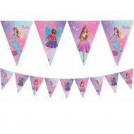 Τριγωνικά Σημαιάκια Barbie Fantasy 2,3m