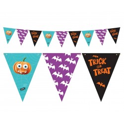 Τριγωνικά Σημαιάκια Halloween 250 cm