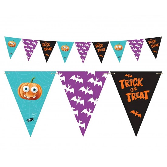 Τριγωνικά Σημαιάκια Halloween 250 cm Τριγωνικά Σημαιάκια Halloween 250 cm
