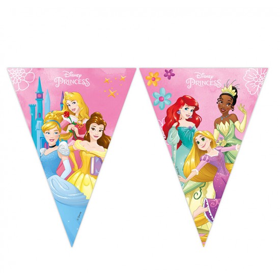Τριγωνικά Σημαιάκια Πριγκίπισσες Disney Τριγωνικά Σημαιάκια Πριγκίπισσες Disney