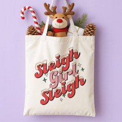 Τσάντα Χριστουγεννιάτικη Χιουμοριστική – Sleigh Girl Sleigh