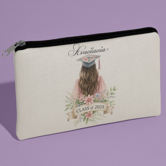Τσαντάκι για Αποφοίτηση – Floral Κορίτσι