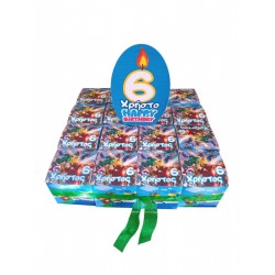  Χάρτινη τούρτα τετράγωνη NINJAGO