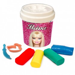 Βαζάκι με πλαστελίνες – Barbie