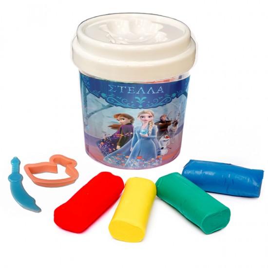 Βαζάκι Με πλαστελίνες – Frozen Βαζάκι Με πλαστελίνες – Frozen
