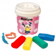 Βαζάκι με πλαστελίνες – Minnie Mouse
