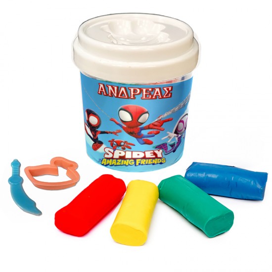 Βαζάκι με πλαστελίνες – Spidey Βαζάκι με πλαστελίνες – Spidey
