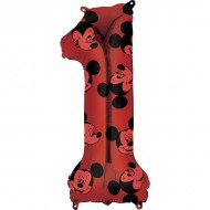 Μπαλόνι Foil 26" Mickey Mouse Αριθμός 1