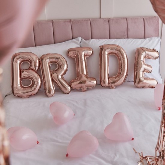 Σετ Μπαλόνια Bride με καρδιές (41 τεμ) Σετ Μπαλόνια Bride με καρδιές (41 τεμ)