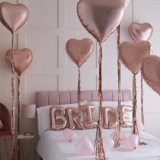 Σετ Μπαλόνια Bride με καρδιές (41 τεμ) Σετ Μπαλόνια Bride με καρδιές (41 τεμ)