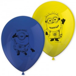 Μπαλόνια Λάτεξ 11" Minions (8 τεμ)