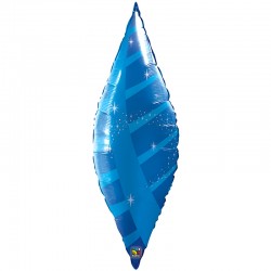 Μπαλόνι Foil 38" Χριστουγεννιάτικο Στολίδι Μπλε