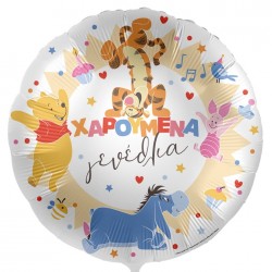 Μπαλόνι Foil 18" Γενεθλίων Winnie the Pooh