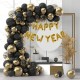 Μπαλόνι Foil Φράση 'Happy New Year' Χρυσό Μπαλόνι Foil Φράση 'Happy New Year' Χρυσό
