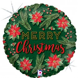 Μπαλόνι Foil 18" Merry Christmas Watercolor