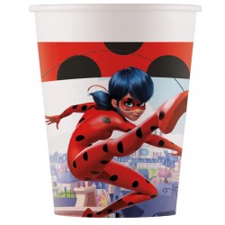 Ποτήρια Miraculous Ladybug (8 τεμ)