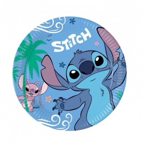 Πιάτα Μεγάλα Stitch & Angel (8 τεμ) Πιάτα Μεγάλα Stitch & Angel (8 τεμ)