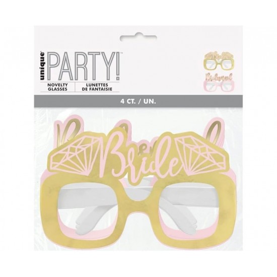 Χάρτινα Γυαλιά Foil Bachelorette Party / 4 τμχ Χάρτινα Γυαλιά Foil Bachelorette Party / 4 τμχ