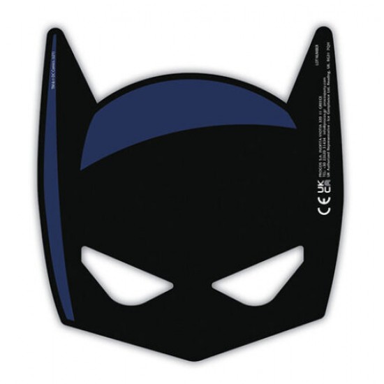 Μάσκες Batman Χάρτινες (6 τεμ)