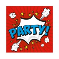 Χαρτοπετσέτες Μεγάλες Boom Party (20 τεμ)