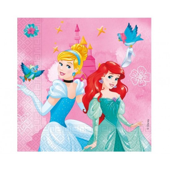 Χαρτοπετσέτες Μεγάλες Disney Princess (20 τεμ) Χαρτοπετσέτες Μεγάλες Disney Princess (20 τεμ)