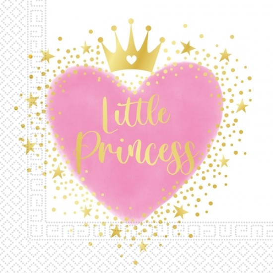 Χαρτοπετσέτες Πάρτυ Little Princess (20 τεμ) Χαρτοπετσέτες Πάρτυ Little Princess (20 τεμ)