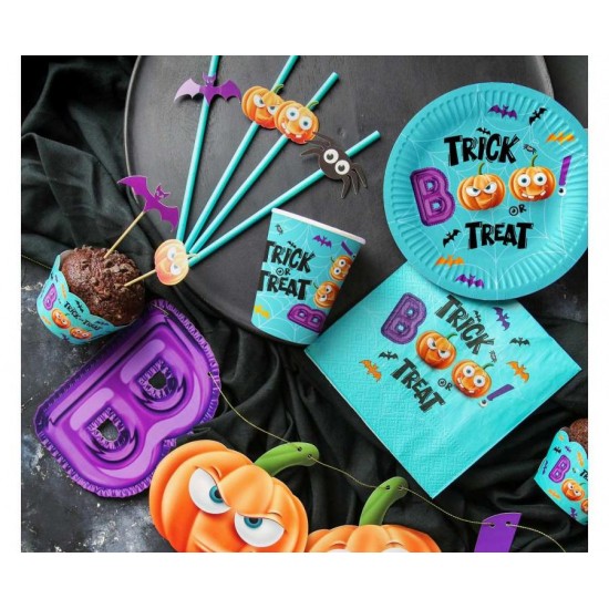 Χαρτοπετσέτες Μεγάλες Halloween Boo – Trick or Treat (20 τεμ) Χαρτοπετσέτες Μεγάλες Halloween Boo – Trick or Treat (20 τεμ)