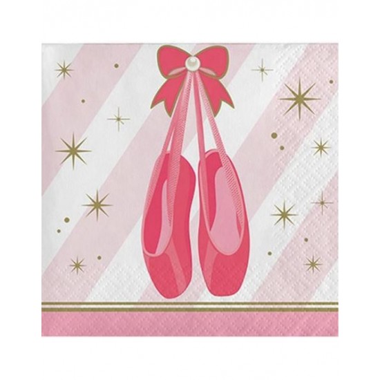 Xαρτοπετσέτες Μικρές "Twinkle Toes" (16 τεμάχια) Xαρτοπετσέτες Μικρές "Twinkle Toes" (16 τεμάχια)
