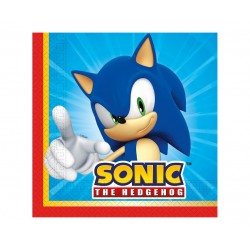 Χαρτοπετσέτες Μεγάλες Sonic (20 τεμ)