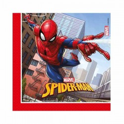 Χαρτοπετσέτες Μεγάλες Spiderman Crime Fighter (20 τεμ)