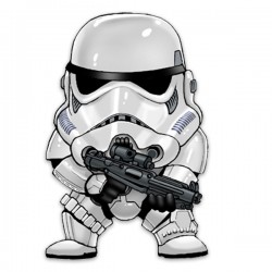 Ξύλινη διακοσμητική φιγούρα Star Wars