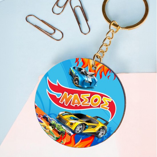 Μπρελόκ Ξύλινο Hot Wheels Μπρελόκ Ξύλινο Hot Wheels