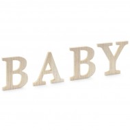 Ξύλινο Διακοσμητικό Τραπεζιού BABY