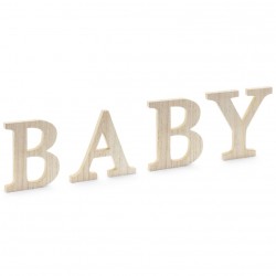 Ξύλινο Διακοσμητικό Τραπεζιού BABY
