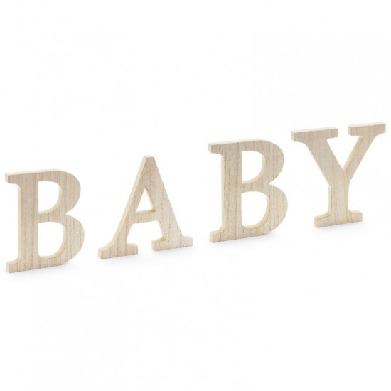 Ξύλινο Διακοσμητικό Τραπεζιού BABY Ξύλινο Διακοσμητικό Τραπεζιού BABY