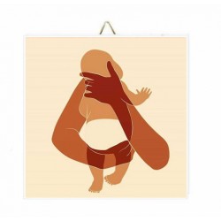 Καδράκι Ξύλινο “Mother’s Hug”