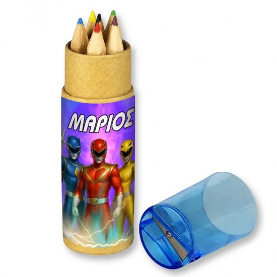 Ξυλομπογιές Power Rangers Ξυλομπογιές Power Rangers
