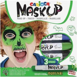 CARIOCA ΜΑΡΚΑΔΟΡΟΙ MASK UP 3 τμχ CARNIVAL