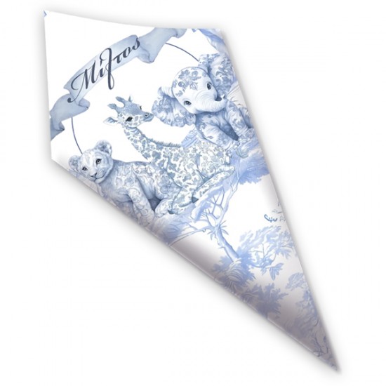 Χωνάκια για Ζαχαρωτά – Blue Toile Ζώα Της Ζούγκλας Χωνάκια για Ζαχαρωτά – Blue Toile Ζώα Της Ζούγκλας