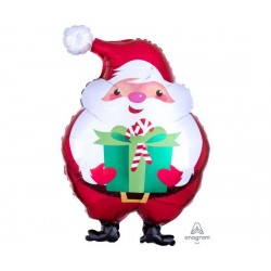 Μπαλόνι Foil 18" Junior Shape Santa Claus - Άγιος Βασίλης