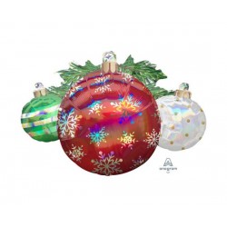 Μπαλόνι Foil Iridescent Ornaments Holographic / 88 x 60 εκ