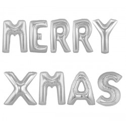 Μπαλόνια Foil 16" Merry Xmas (9 τεμ)