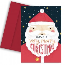 Χριστουγεννιάτικη Κάρτα – Playful Santa