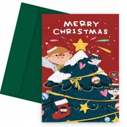 Χριστουγεννιάτικη Κάρτα – Christmas Tree