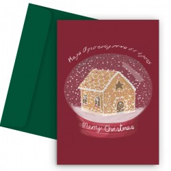 Χριστουγεννιάτικη Κάρτα – Ginger House